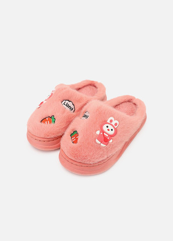 Капці домашні для дівчинки колір персиковий ЦБ-00276362 Yuki (337706164)