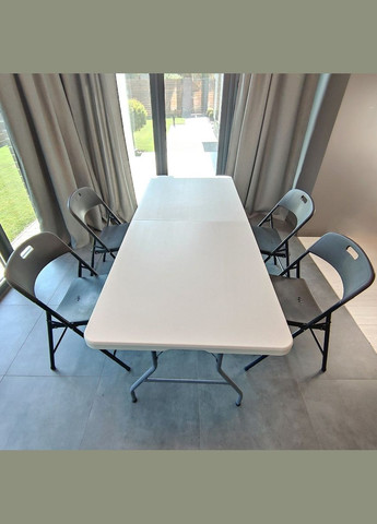 Складний стілець 46х52х79см Чорний SW-00001608 Sticker Wall (370440832)