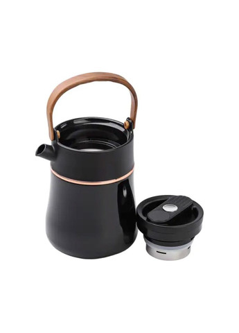 Чайник термос с датчиком температуры и вакуумной изоляцией 700 мл черный Jooki (358706711)