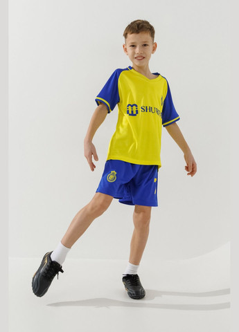 Футбольная форма для мальчика AL NASSR RONALDO 116 см Сине-желтый shop (2000990102164) No Brand (368866512)