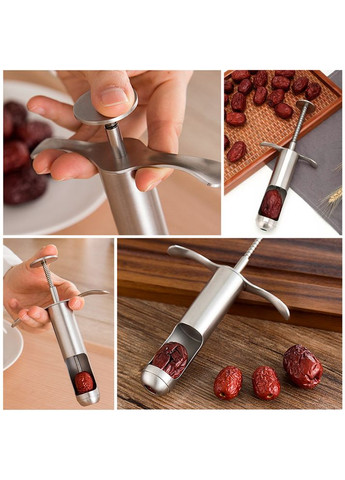 Вишнечистка Premium CF-25 - прилад для видалення кісточок з вишні та фініків Losso (366091557)