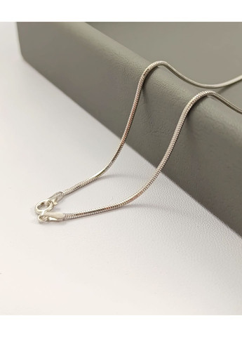 Срібний ланцюжок "Снейк м'який" 40 см ЦСНС-40 No Brand Ланцюжок (359472243)