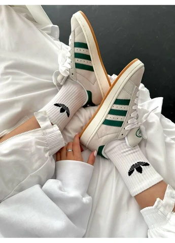 Чорні кросівки чоловічі adidas campus 00s crystal dark green адідас кампус чорні демісезон No Brand