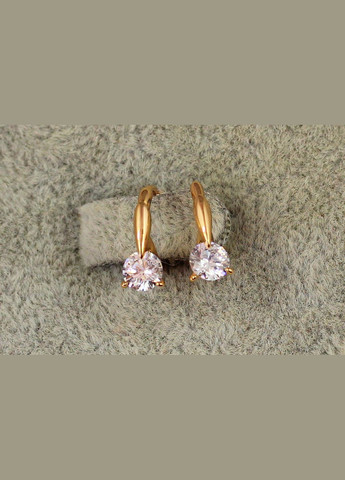 Серьги детские мгновение 11 мм золотистые Xuping Jewelry (316432904)