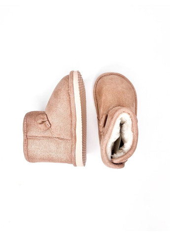 Розовые демисезонные аггс угги 21 г 13,5 см розовый артикул л905 H&M