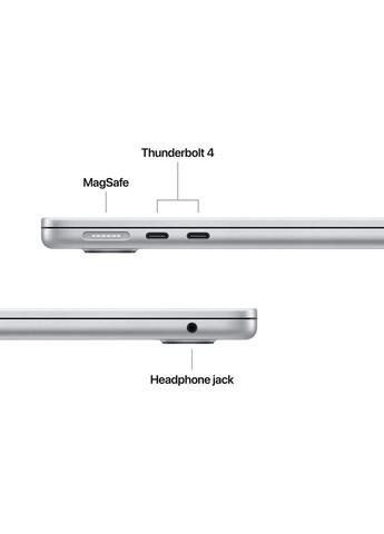 Ноутбук MacBook Air 13' M4 256GB Silver (MW0W3UA/A) Apple (324021981)