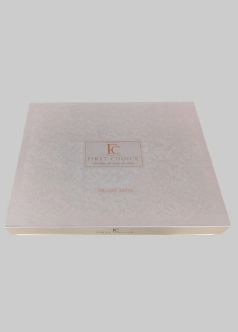 Постельное белье сатин Deluxe Serenity ivory-powder евро First Choice (288044446)