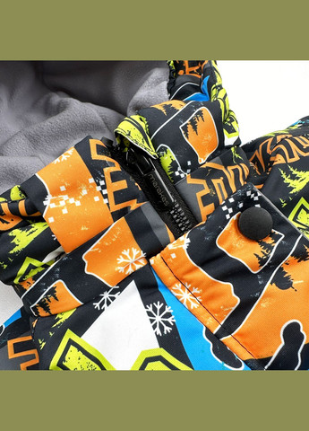 Комбинированный зимний комбинезон зимний сдельный зимний разноцветный 1ove-fl-p-r-10248 Marakas