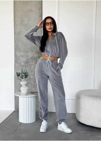 Жіночий велюровий спортивний костюм Vakko (352191988)