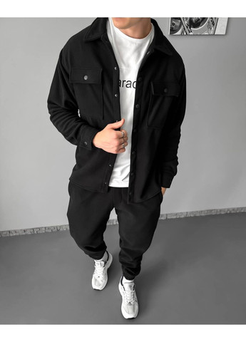 Теплий спортивний чоловічий костюм Casual Fleece No Brand (372511831)