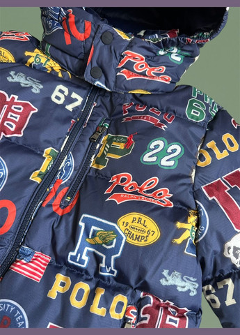 Синя демісезонна куртка Ralph Lauren Polo