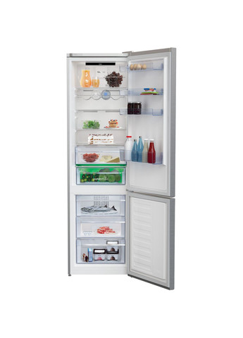 Холодильник с морозильной камерой RCNA406E35ZXB BEKO