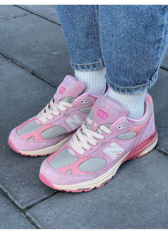 Кросівки жіночі New Balance 993 Pink Beige | Нью Беланс 993 рожеві No Brand рожеві демісезони (353872819)