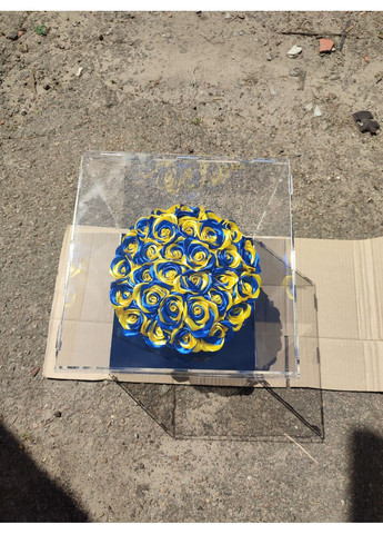 Букет в акриловому кубі No Brand (368672377)