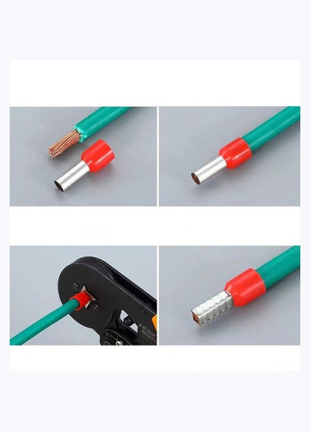 Набор кабельных наконечников-гильзы OlKWL 1800 шт Кабельные клеммы, изолированные для обжима проводов 0.5-10 мм No Brand (330778891)