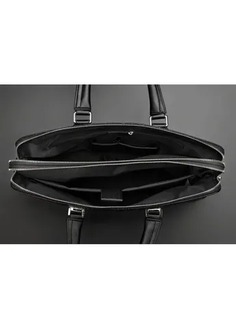 Чоловічий діловий портфель лакова екошкіра 37х26,5 см Eton (363021860)