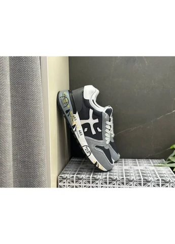 КРОСІВКИ ЖІНОЧІ PREMIATA MICK BLACK GREY WHITE ПРЕМІАТА БІЛІ No Brand білі демісезони (391948093)