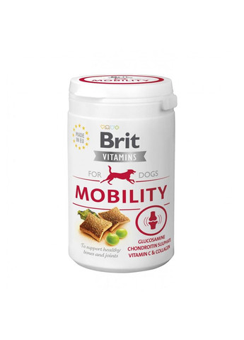 Вітаміни для собак Vitamins Mobility 150 г, для суглобів Brit (292258424)