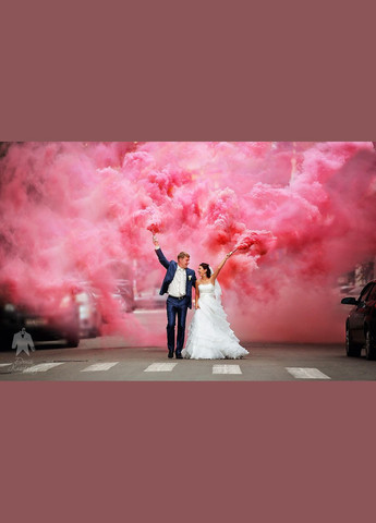 Кольоровий дим Хлопчик чи Дівчинка, 60 сек., Gender Party для визначення статі дитини Гендер Паті Boy 60 сек, Рожевий+Бл Maxsem (326842718)