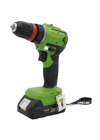 Шуруповерт PA18LiN DFR (з 1 акб та зп) ProCraft (365330245)