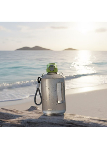 Пляшка SUMMER для води із BPA-free пластику 750 мл. Чорна матова No Brand (296101770)