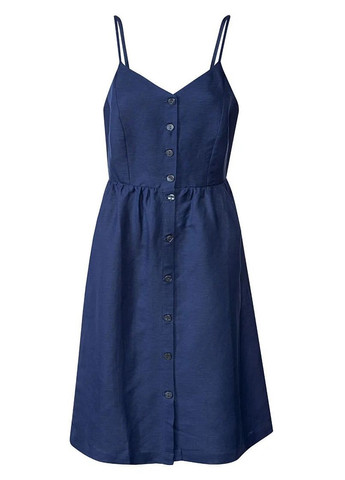 Синее повседневный платье Esmara однотонное