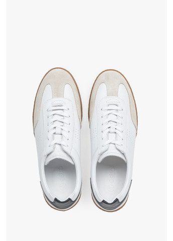 Белые кеды низкие, цвет белый Estro