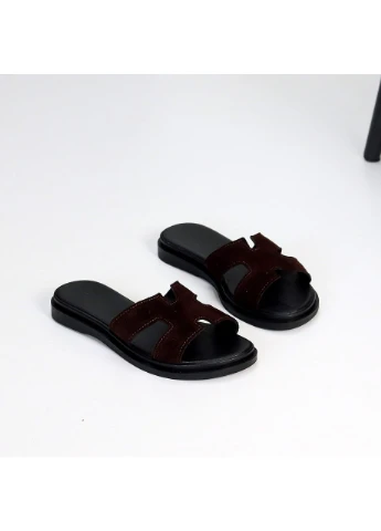 Замшеві шльопанці No Brand (400333662)