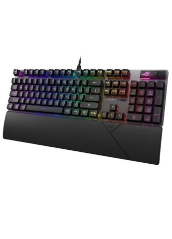 Механическая клавиатура ROG Strix Scope II, 105 клавиш, RX Red, USB-A, EN/RU/UK, RGB, Asus (383884486)
