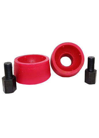 Проставки передние на опору с футоркой полиуретановые Skoda Roomster (2010-2015) 30 мм PolyFab (335251646)