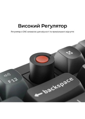 Клавіатура дротова V6 8K Super Red Switch Black RGB (V6W-D1-UA) Keychron (395126013)