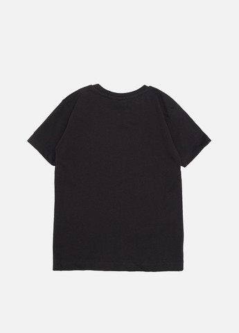 Черная демисезонная футболка с коротким рукавом для девочки цвет черный cb-00257486 Ifba