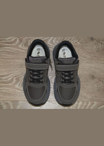 Темно-серые демисезонные кроссовки детские / подростковые демисезонные темно-серые Jong Golf