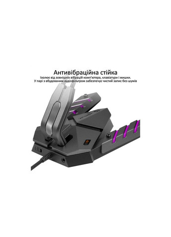 Микрофон (m505831) VERTUX Streamer-3 LED USB Black (369016590)