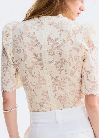 Кремова блуза H&M