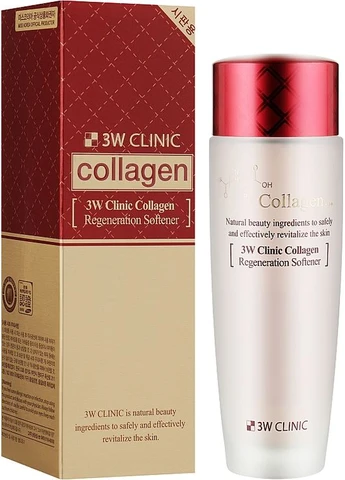 Відновлювальний тонер з колагеном Collagen Regeneration Softener 150ml (798506-8994) 3W Clinic (382908016)
