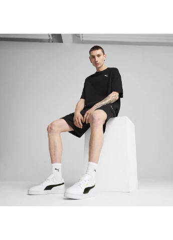Чорна футболка wardrobe ess oversized tee men Puma
