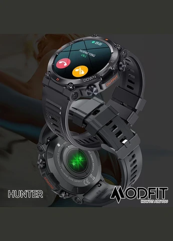 Розумний годинник Hunter All Black 36 мм. Modfit (341675516)
