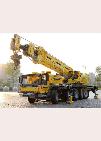 Конструктор дитячий підйомний кран на дистанційному управлінні 2590 деталі Mould King (358688570)