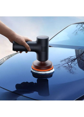 Беспроводная полировальная машинка для авто аккумуляторная NeoPower Wireless Mini Car Waxer (0882) Lite Black Baseus (350349276)