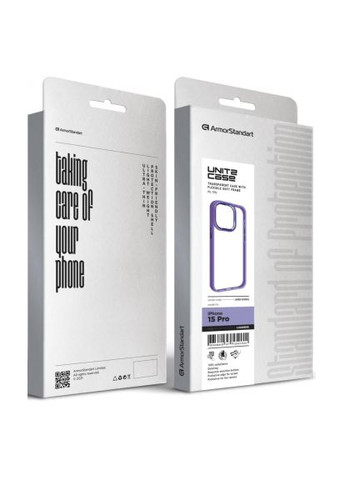 Чехол для мобильного телефона (ARM69984) ArmorStandart UNIT2 Apple iPhone 15 Pro Lavander (326588342)