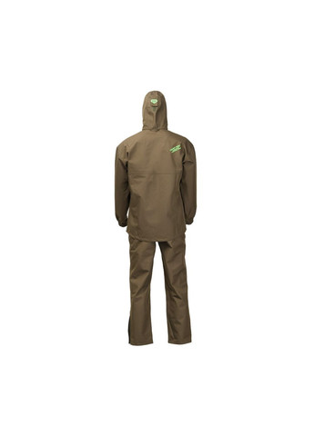 Темно-коричневий демісезонний костюм мембранний дощовий CARP PRO Rain Suit
