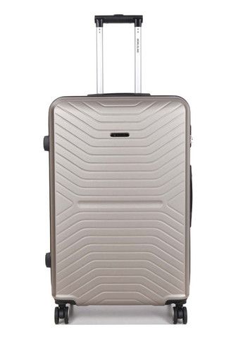 Валіза Франція велика L шампань 76х49х30см/95л/4.0кг/ 625 WORLDLINE (324802389)