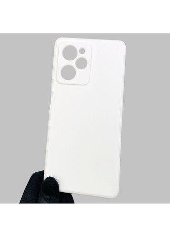 Чехол для Redmi Note 12 Pro 5G с квадратными гранями защитой камеры на сяоми редми нот 12 про 5г белый Xiaomi (366020457)