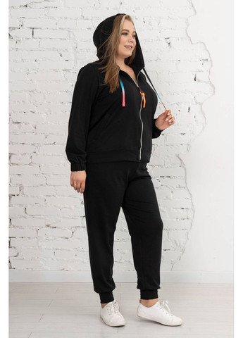 Спортивный костюм ХЛОЯ черный 56 Tatiana (348416791)