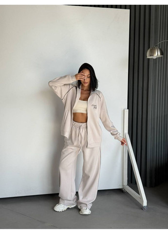 Жіночий спортивний костюм з кофтою на блискавці Україна (354693487)