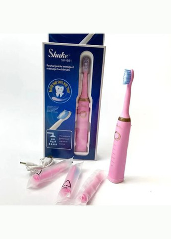Зубная щетка Shuke Розовая No Brand (294843368)