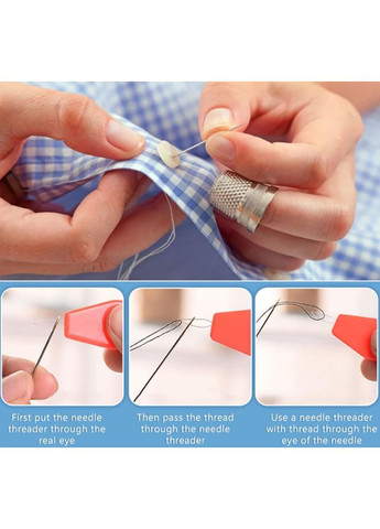 Набор для шитья и ремонта одежды №2, швейный набор, дорожный набор игл ножниц и нитей JCD (363320703)