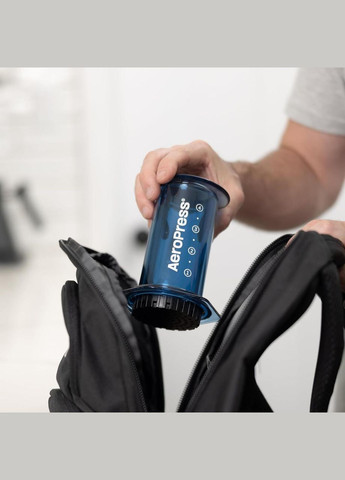 Ручна Кавоварка, Inc. Clear синя AeroPress (322412487)