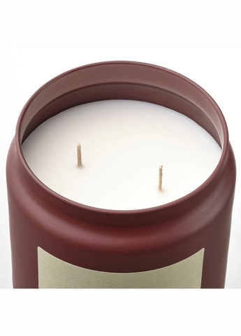 Ароматизована свічка з кришкою/2 гноти ІКЕА ROSENSLAN 70 годин (00548033) IKEA (278406126)